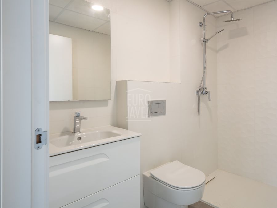 Appartement neuf en rez-de-chaussée avec grand espace extérieur à Arenal, Jávea