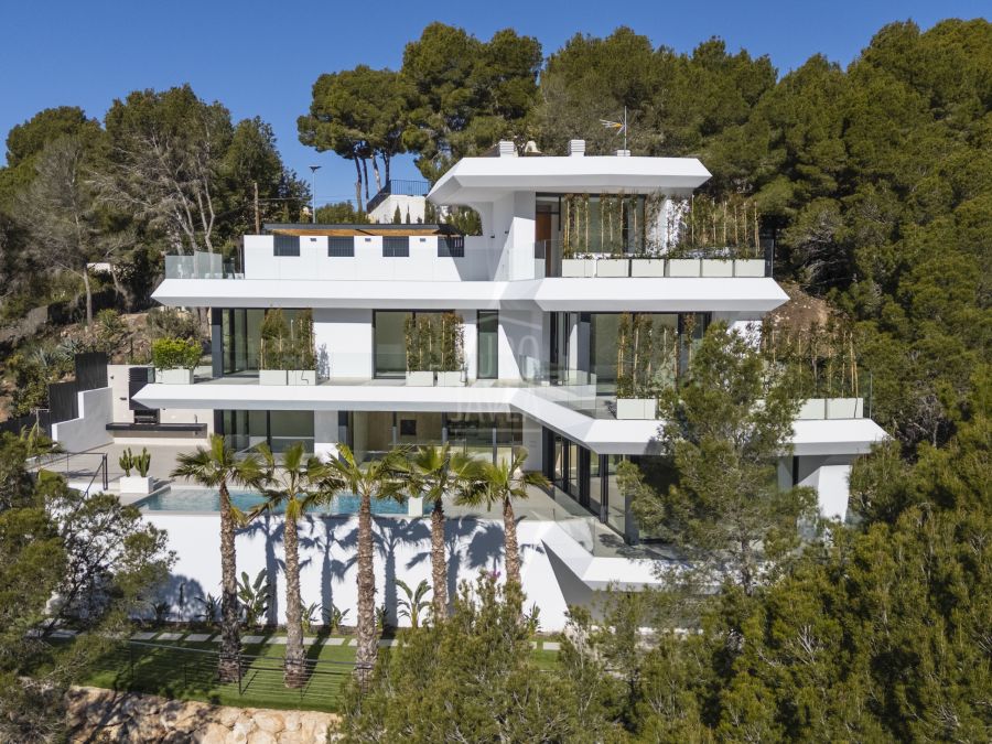 Villa Hannya, moderna villa de lujo con impresionantes vistas al mar en Altea