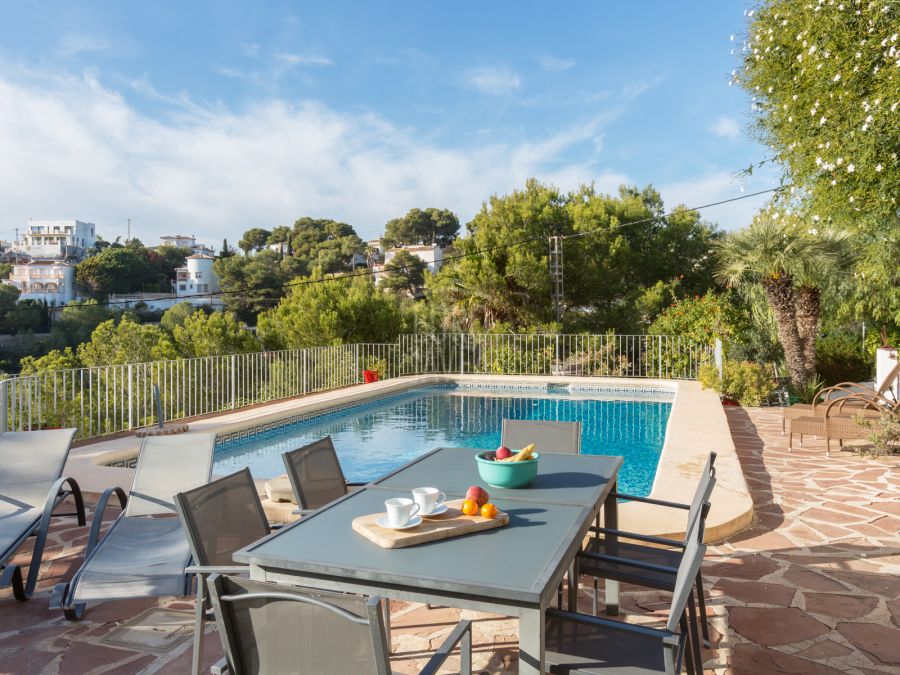 Traditional Mediterranean Villa Margarita with Panoramic Sea Views, in Jávea