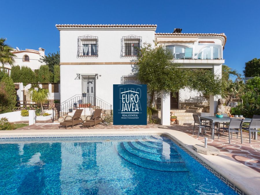 Traditional Mediterranean Villa Margarita with Panoramic Sea Views, in Jávea