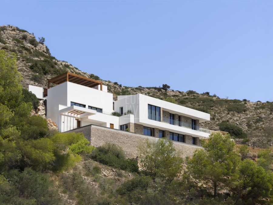 Villa Ca Malva, nouvelle construction de luxe dans le parc naturel du Montgó, Jávea