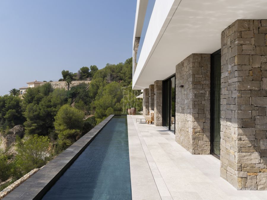 Villa Ca Malva, nouvelle construction de luxe dans le parc naturel du Montgó, Jávea