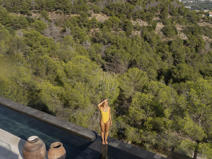Villa Ca Malva, nouvelle construction de luxe dans le parc naturel du Montgó, Jávea