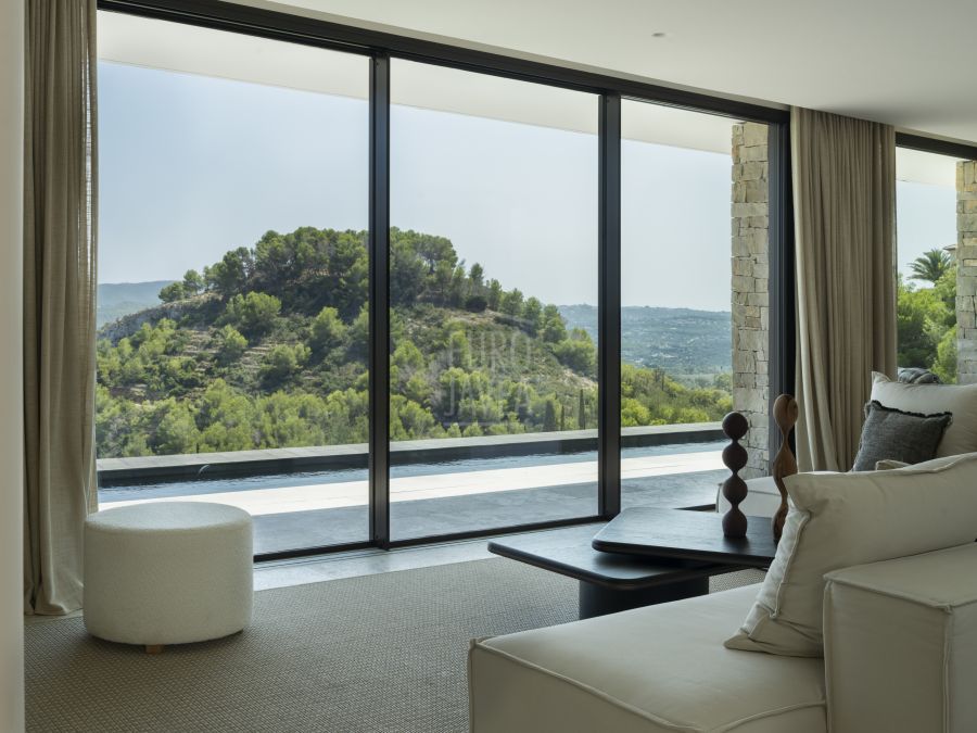 Villa Ca Malva, nouvelle construction de luxe dans le parc naturel du Montgó, Jávea