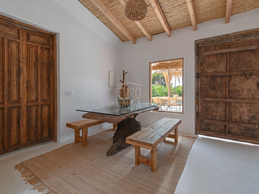 Villa Noma, an Ibizan-style villa set in nature with views of Montgó