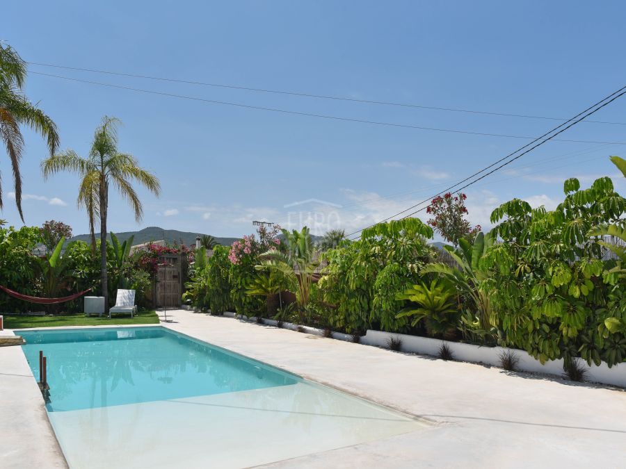 Villa Noma, an Ibizan-style villa set in nature with views of Montgó