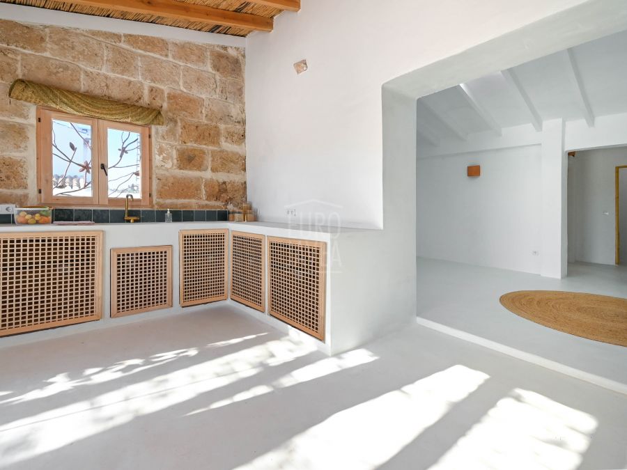 Villa Noma, an Ibizan-style villa set in nature with views of Montgó