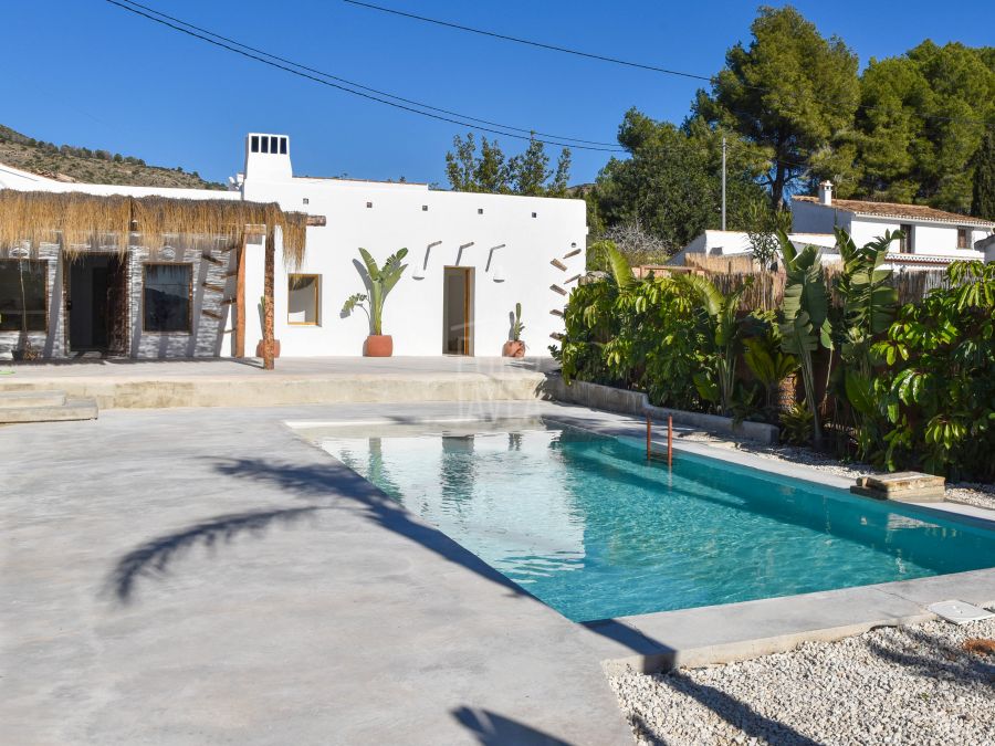 Villa Noma, an Ibizan-style villa set in nature with views of Montgó