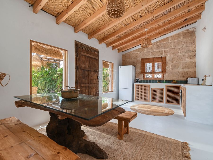 Villa Noma, an Ibizan-style villa set in nature with views of Montgó