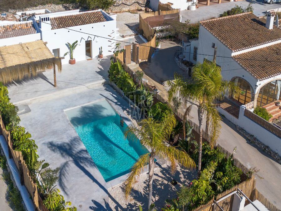 Villa Noma, an Ibizan-style villa set in nature with views of Montgó