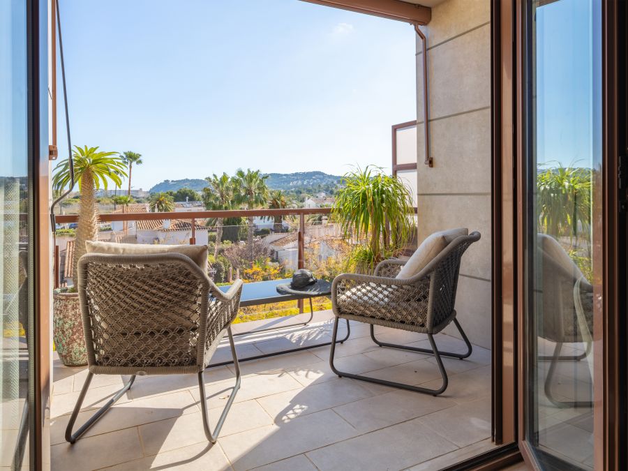 Modern duplexappartement met panoramisch uitzicht vlak bij het Arenal-strand in Jávea