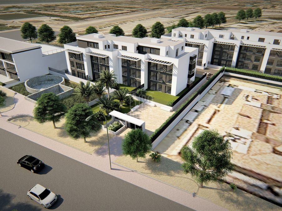 Commercial plot for sale exclusively in the centre of the Port of Jávea. Building licence granted.