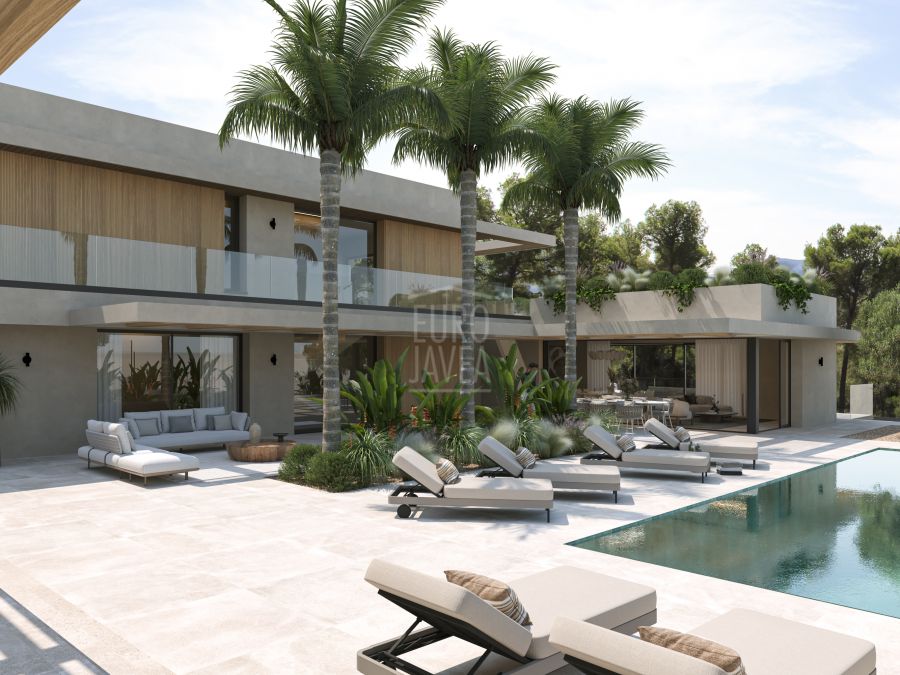 Exclusive plot for sale in the prestigious Montgó area with granted building permit