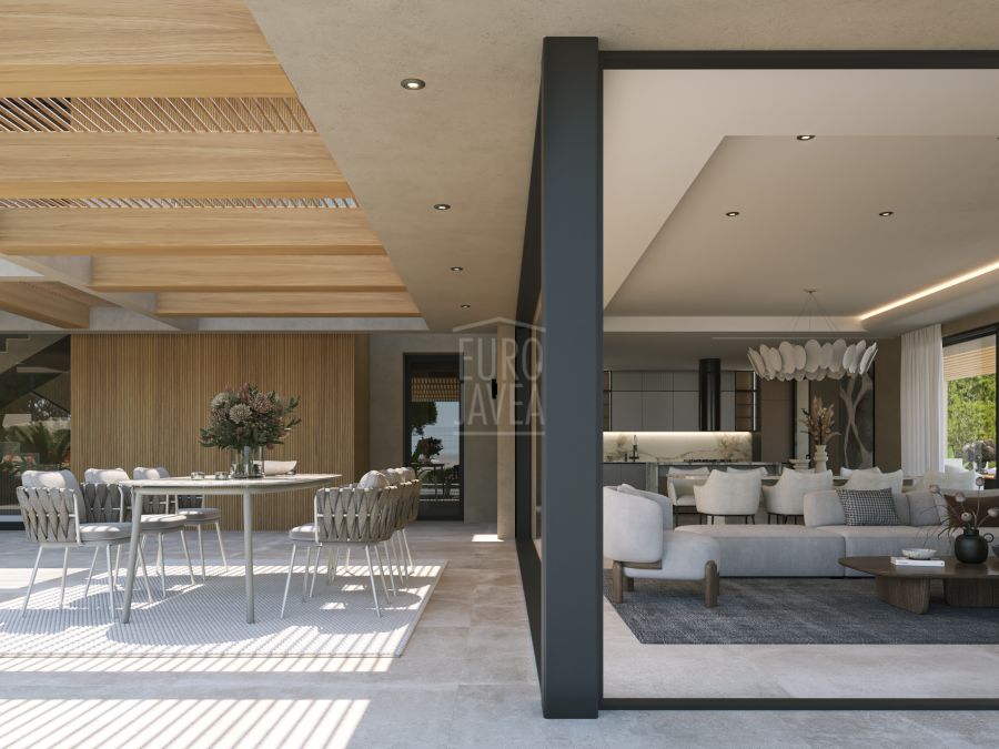 Exclusive plot for sale in the prestigious Montgó area with granted building permit