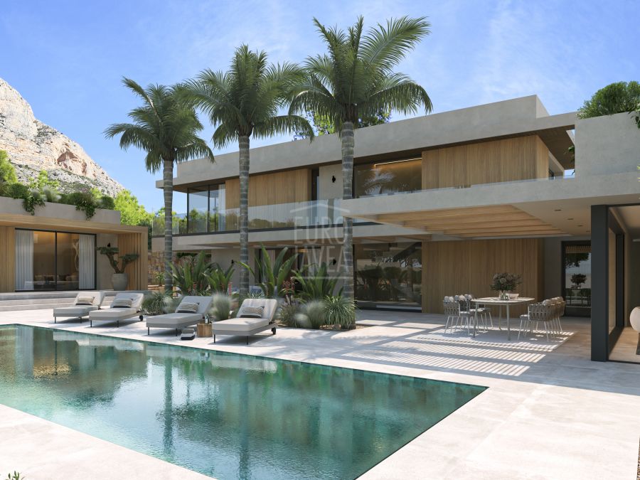 Exclusive plot for sale in the prestigious Montgó area with granted building permit