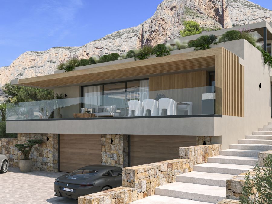 Exclusive plot for sale in the prestigious Montgó area with granted building permit