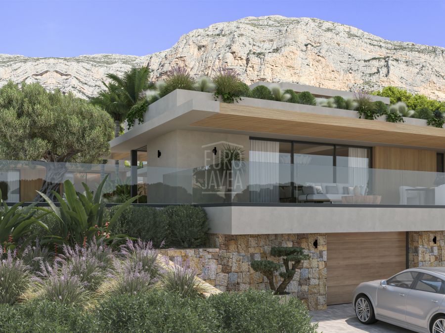 Exclusive plot for sale in the prestigious Montgó area with granted building permit