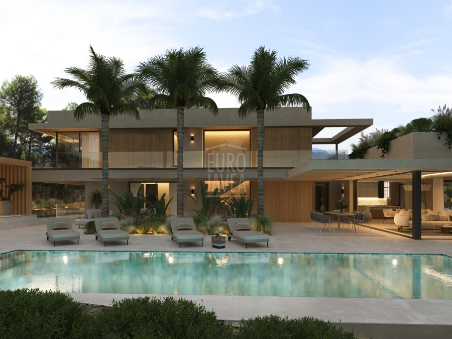 Exclusive plot for sale in the prestigious Montgó area with granted building permit