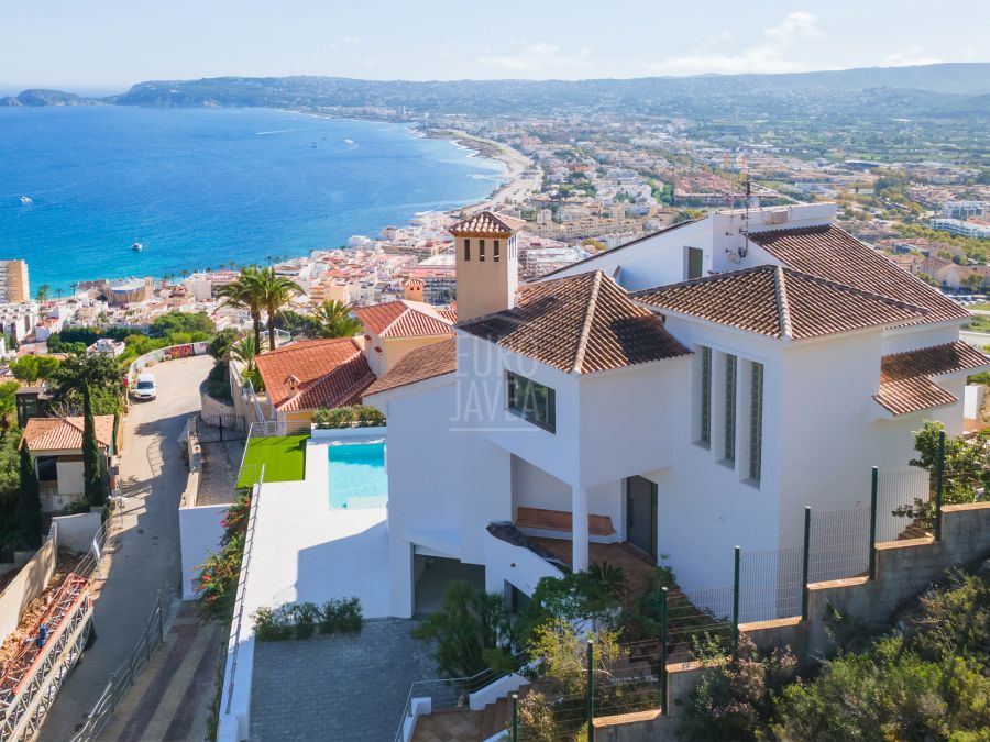 Villa Allure, luxe méditerranéen avec vue panoramique sur la mer à La Corona, Jávea