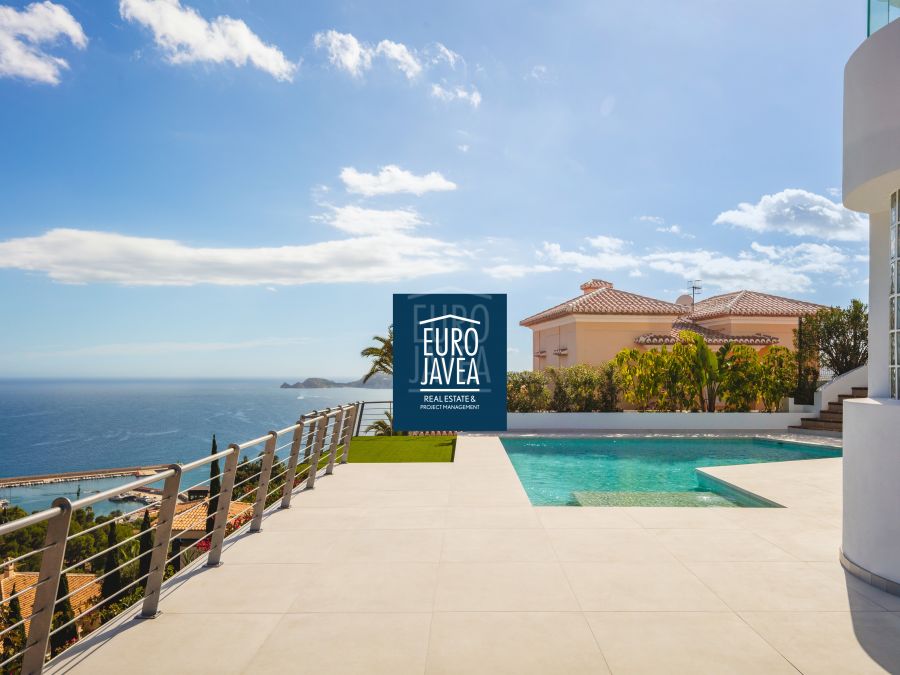 Villa Allure, luxe méditerranéen avec vue panoramique sur la mer à La Corona, Jávea