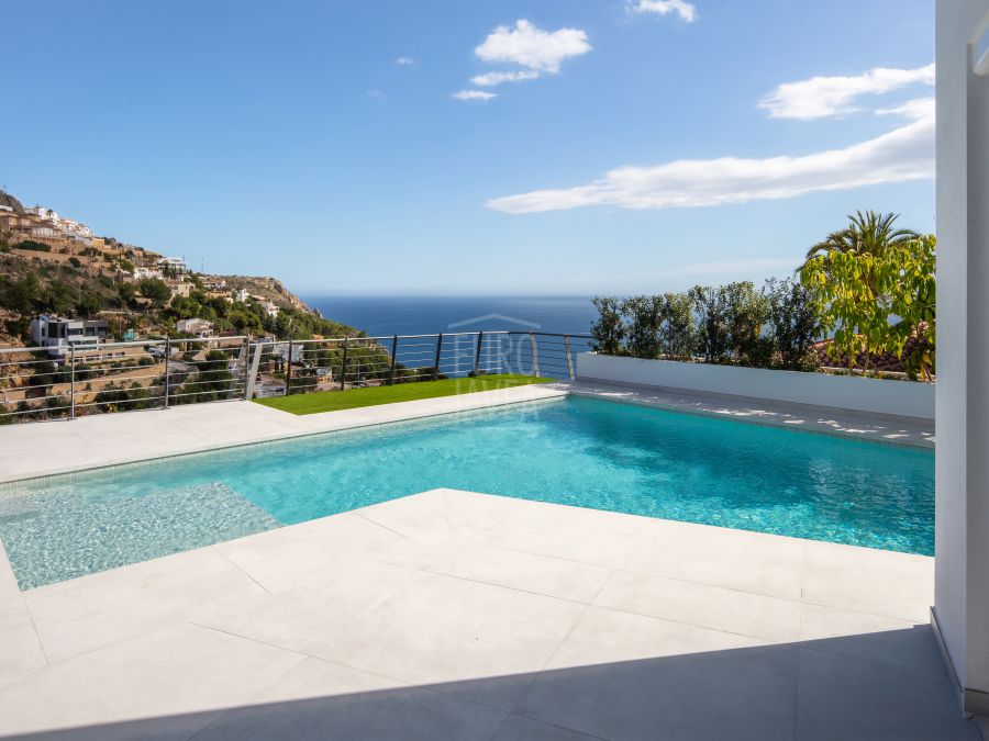 Villa Allure, luxe méditerranéen avec vue panoramique sur la mer à La Corona, Jávea