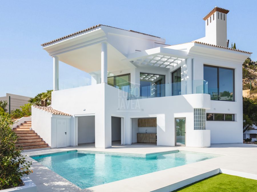 Villa Allure, luxe méditerranéen avec vue panoramique sur la mer à La Corona, Jávea