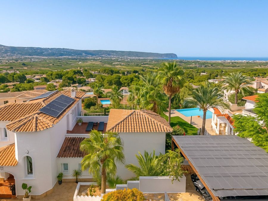 Villa Zephyra, con vistas al mar en Jávea