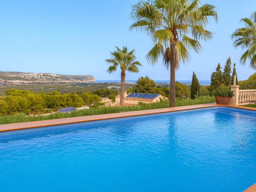 Villa Zephyra, avec vue sur la mer à Jávea