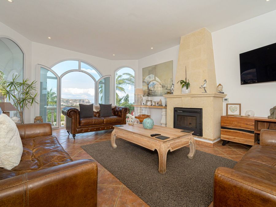 Villa Zephyra, avec vue sur la mer à Jávea