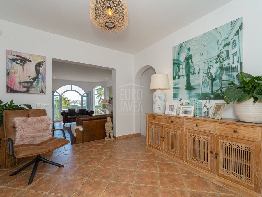 Villa Zephyra, avec vue sur la mer à Jávea