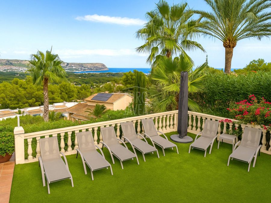 Villa Zephyra, avec vue sur la mer à Jávea