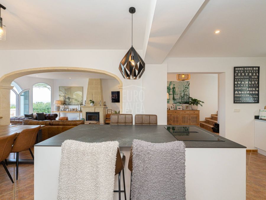 Villa Zephyra, avec vue sur la mer à Jávea