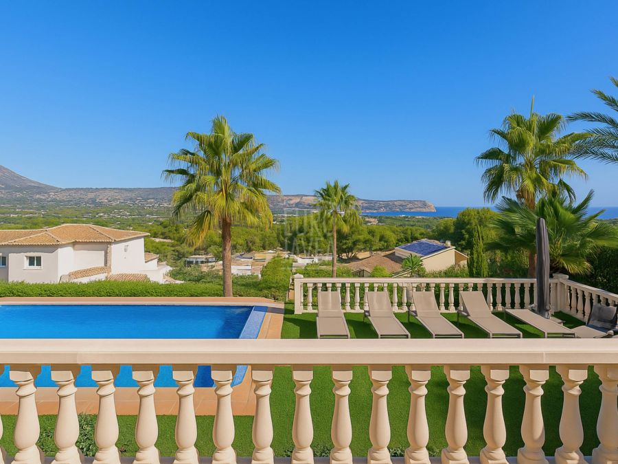 Villa Zephyra, avec vue sur la mer à Jávea