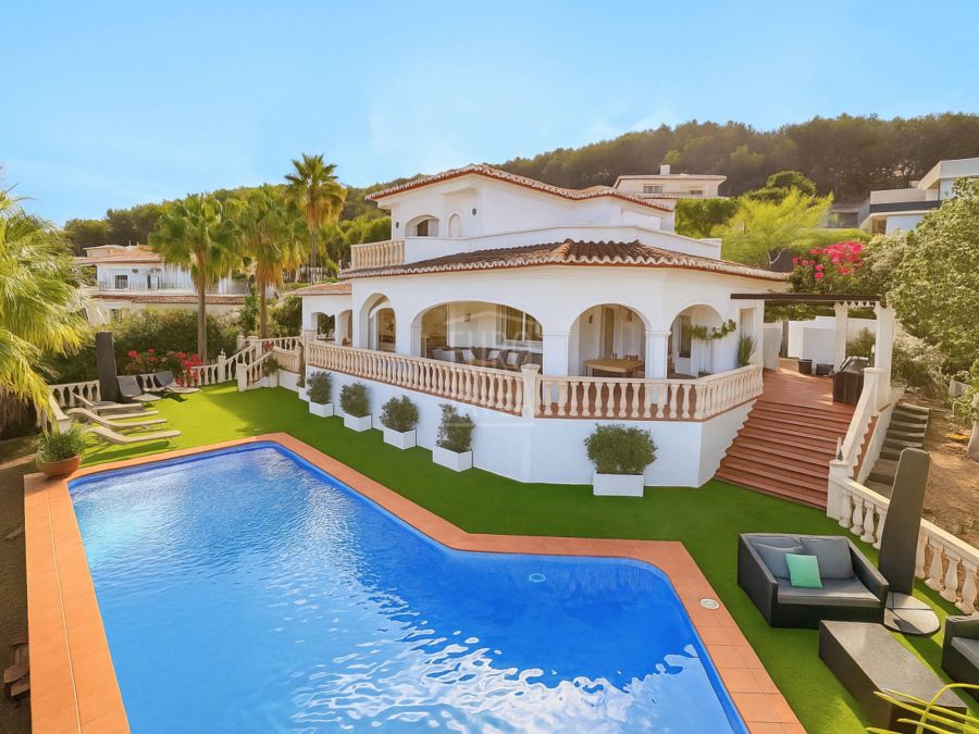 Villa Zephyra, avec vue sur la mer à Jávea