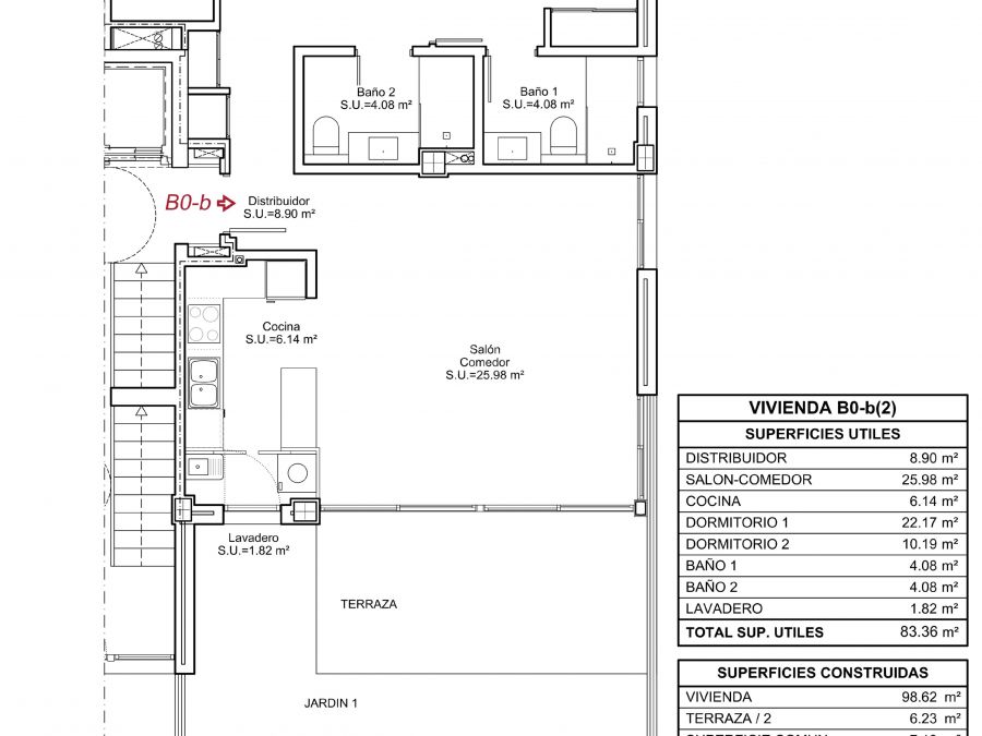 Apartamento Planta Baja en Puerto
