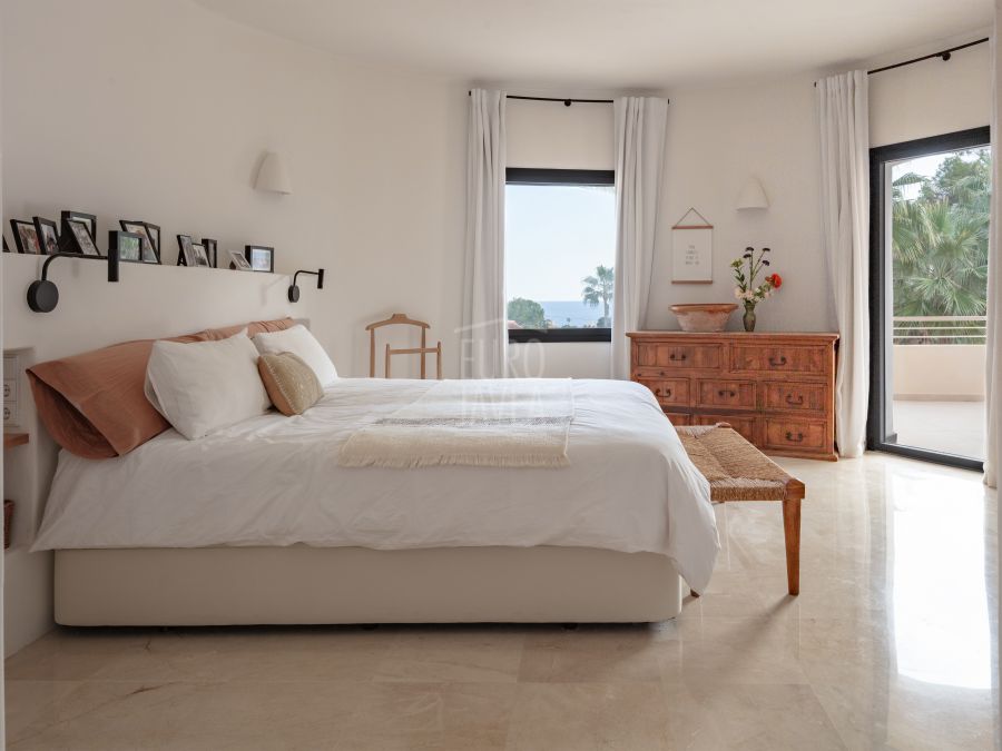 Villa Serena, elegant mediterraan toevluchtsoord met uitzicht op zee