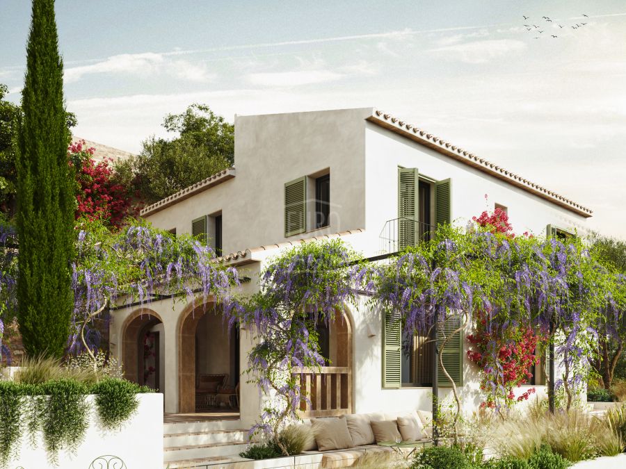 Luxury retreat, Casa Llicsó with panoramic sea view in La Corona