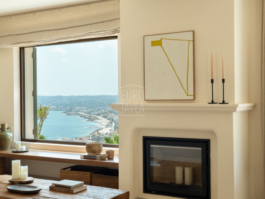 Luxury retreat, Casa Llicsó with panoramic sea view in La Corona