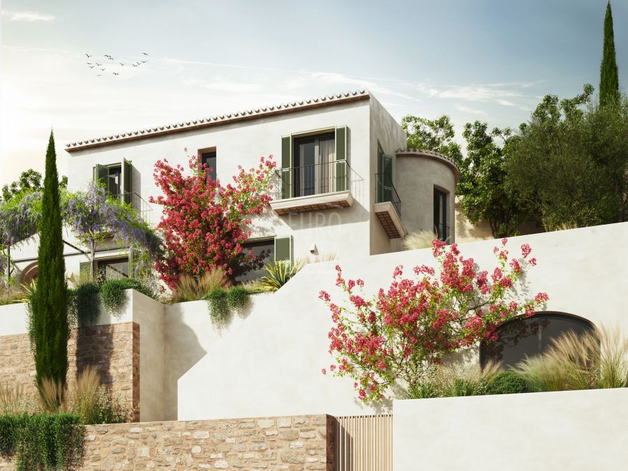 Luxury retreat, Casa Llicsó with panoramic sea view in La Corona