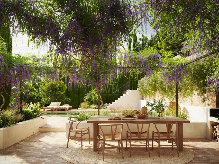 Luxury retreat, Casa Llicsó with panoramic sea view in La Corona