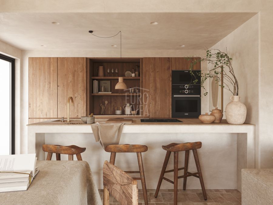 Luxury retreat, Casa Llicsó with panoramic sea view in La Corona