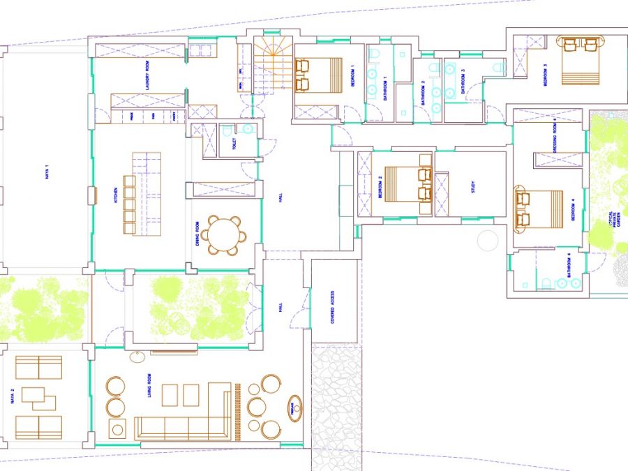 Villa met vergunning voor renovatie en uitbreiding in El Tosalet, Jávea