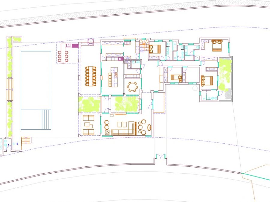 Villa met vergunning voor renovatie en uitbreiding in El Tosalet, Jávea