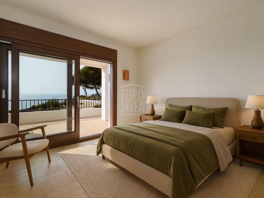 Villa Andrago, élégance méditerranéenne face à la mer à Moraira