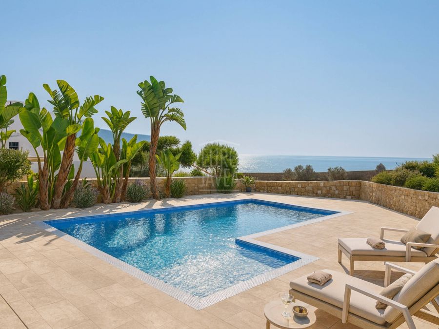 Villa Andrago, élégance méditerranéenne face à la mer à Moraira