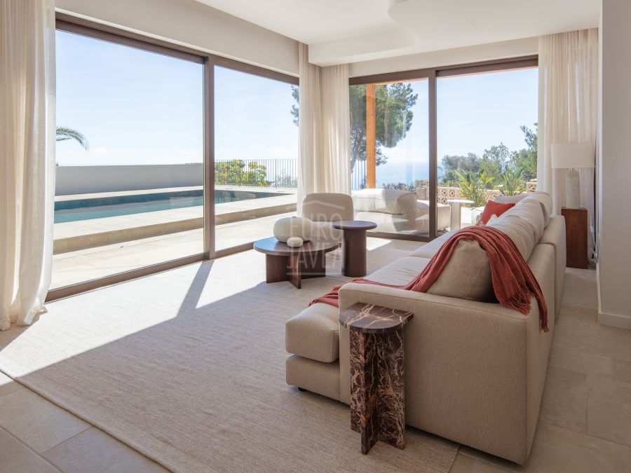 Elegante Villa Avelune met een prachtig uitzicht op de Middellandse Zee