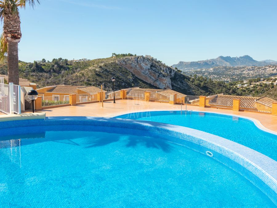 Appartement met panoramisch uitzicht in een rustige woonwijk in Cumbre del Sol