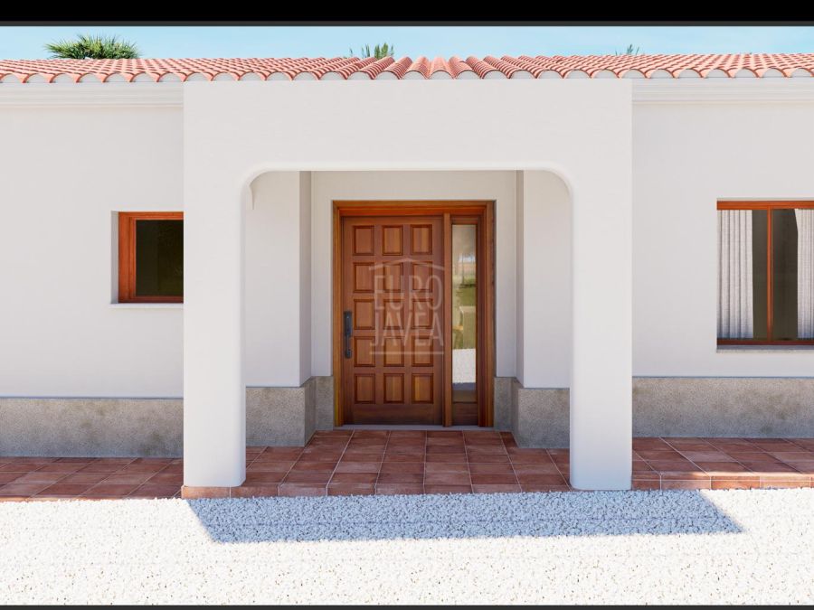 Elegante villa mediterránea Sena con alojamiento para invitados, piscina privada y amplios jardines