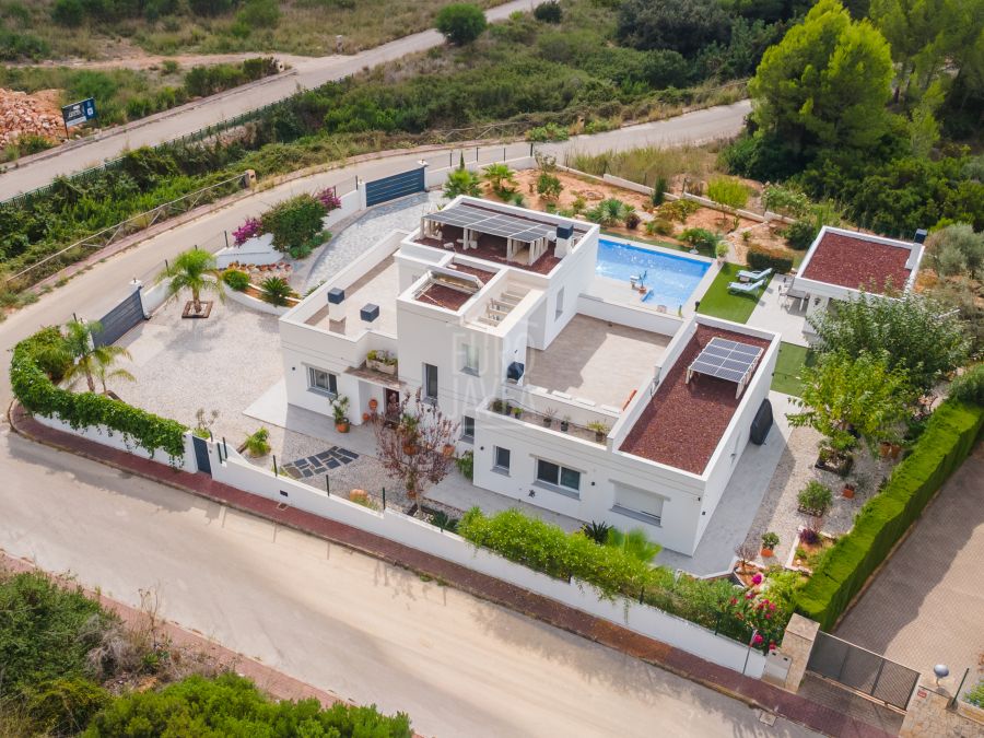 Villa Pyramid – Exclusiva Villa de Lujo con vistas panorámicas en el Montgó, Jávea
