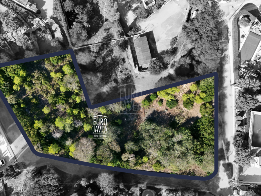Two adjoining urban plots for sale in Adsubies, Jávea